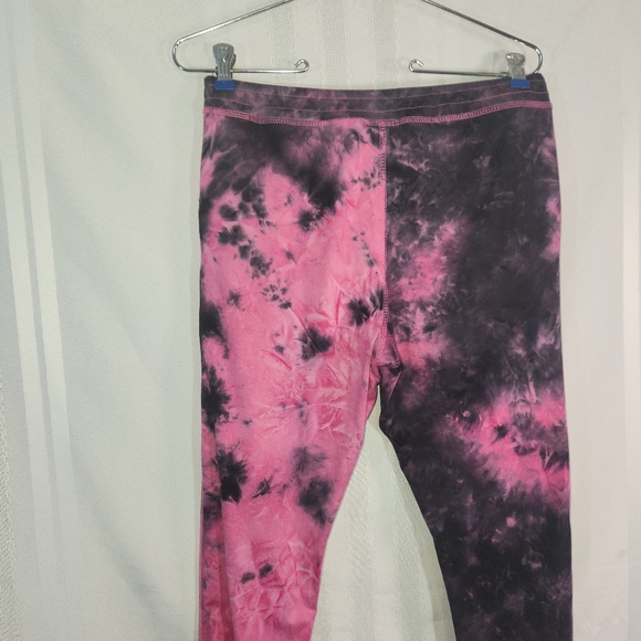 CULT FAVORITE GIRLS JOGGERS TIE DYE PINK/BLACK SIZE XL 16 - Picture 5 of 10